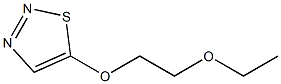 5-(2-ethoxyethoxy)-1,2,3-thiadiazole