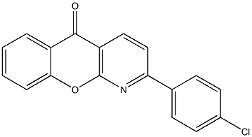 2-(4-chlorophenyl)-5H-chromeno[2,3-b]pyridin-5-one