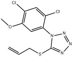 400087-09-4 1-(2,4-dichloro-5-methoxyphenyl)-5-(prop-2-en-1-ylsulfanyl)-1H-1,2,3,4-tetrazole