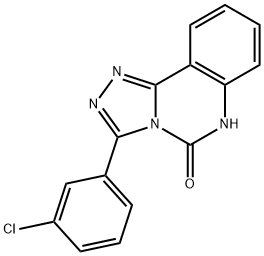 3-(3-chlorophenyl)[1,2,4]triazolo[4,3-c]quinazolin-5-ol Structure