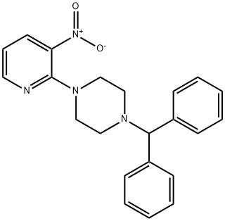 400088-91-7 1-(diphenylmethyl)-4-(3-nitropyridin-2-yl)piperazine