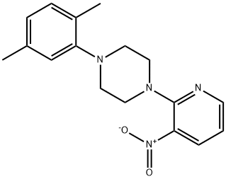 400088-95-1 1-(2,5-dimethylphenyl)-4-(3-nitropyridin-2-yl)piperazine