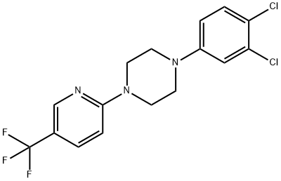 1-(3,4-dichlorophenyl)-4-[5-(trifluoromethyl)pyridin-2-yl]piperazine Structure