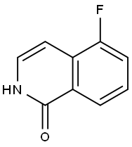 1(2H)-Isoquinolinone,5-fluoro-(9CI) Struktur