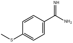 4-(methylthio)benzenecarboximidamide(SALTDATA: HCl) Structure