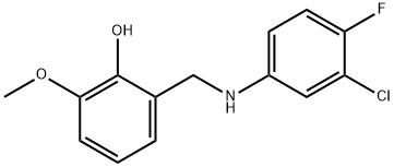 415968-50-2 2-{[(3-chloro-4-fluorophenyl)amino]methyl}-6-methoxyphenol