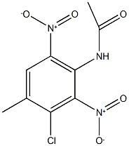  N-(3-chloro-4-methyl-2,6-dinitrophenyl)acetamide