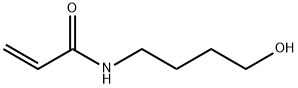 N-(4-Hydroxybutyl)acrylamide Struktur