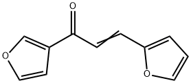 2-Propen-1-one,3-(2-furanyl)-1-(3-furanyl)-(9CI) Structure