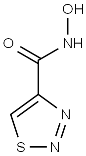1,2,3-Thiadiazole-4-carboxamide,N-hydroxy-(9CI) Structure