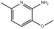 3-甲氧基-6-甲基吡啶-2-胺 结构式
