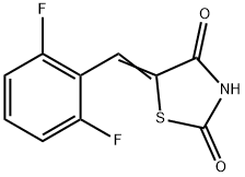 (5Z)-5-[(2,6-difluorophenyl)methylidene]-1,3-thiazolidine-2,4-dione|