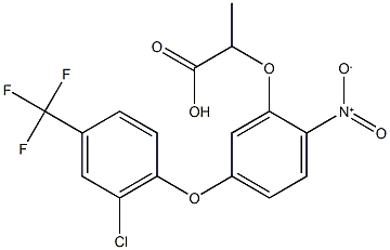  2-{5-[2-chloro-4-(trifluoromethyl)phenoxy]-2-nitrophenoxy}propanoic acid