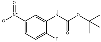tert-butyl 2-fluoro-5-nitrophenylcarbamate