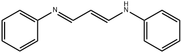 N-[(1E,3E)-3-(phenylimino)prop-1-en-1-yl]aniline,58467-92-8,结构式