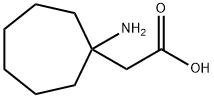 2-(1-aminocycloheptyl)acetic acid Structure