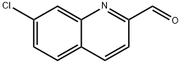 7-クロロキノリン-2-カルブアルデヒド 化学構造式