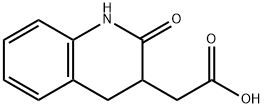 2-(2-氧代-1,2,3,4-四氢喹啉-3-基)乙酸,61164-71-4,结构式