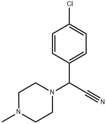 64661-39-8 2-(4-氯苯基)-2-(4-甲基哌嗪-1-基)乙腈