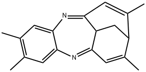 5,6,12,17-tetramethyl-2,9-diazatetracyclo[11.2.2.0~3,8~.0~10,15~]heptadeca-1,3(8),4,6,9,11,16-heptaene,68658-49-1,结构式