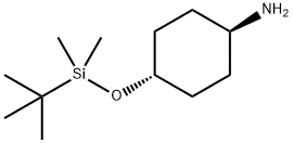 trans-4-(tert-butyldimethylsiloxy)cyclohexanamine Structure