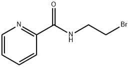 N-(2-ブロモエチル)ピリジン-2-カルボキサミド 化学構造式