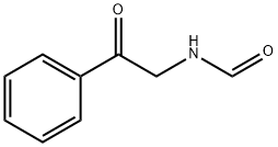 N-<2-氧代-2-苯基>乙基甲酰胺, 73286-37-0, 结构式