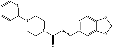743470-02-2 (2E)-3-(2H-1,3-benzodioxol-5-yl)-1-[4-(pyridin-2-yl)piperazin-1-yl]prop-2-en-1-one
