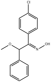 74613-68-6 (E)-N-[1-(4-chlorophenyl)-2-methoxy-2-phenylethylidene]hydroxylamine