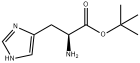 (S)-叔-丁基 2-氨基-3-(1H-咪唑-4-基)丙酯, 759432-08-1, 结构式