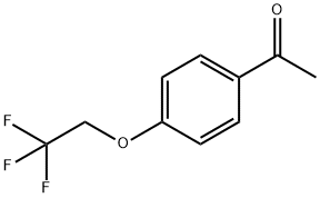 1-[4-(2,2,2-trifluoroethoxy)phenyl]ethanone Structure