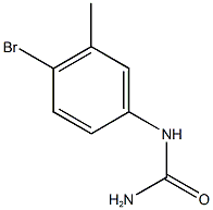 (4-bromo-3-methylphenyl)urea Structure