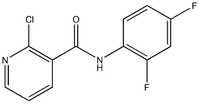 2-chloro-N-(2,4-difluorophenyl)pyridine-3-carboxamide