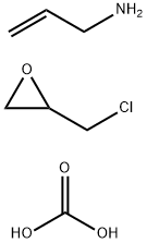 2-Propen-1-amine polymer with (chloromethyl)oxirane carbonate Structure
