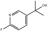 6-fluoro-a,a-diMethyl-3-PyridineMethanol Structure