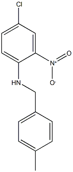 4-chloro-N-[(4-methylphenyl)methyl]-2-nitroaniline