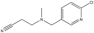 3-{[(6-chloropyridin-3-yl)methyl](methyl)amino}propanenitrile