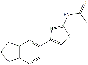  N-[4-(2,3-dihydro-1-benzofuran-5-yl)-1,3-thiazol-2-yl]acetamide