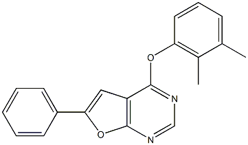 4-(2,3-dimethylphenoxy)-6-phenylfuro[2,3-d]pyrimidine