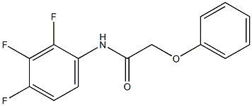  2-phenoxy-N-(2,3,4-trifluorophenyl)acetamide