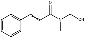 (2E)-N-(hydroxymethyl)-N-methyl-3-phenylprop-2-enamide,866150-30-3,结构式