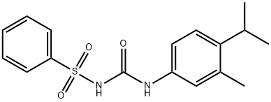 866150-51-8 1-(benzenesulfonyl)-3-[3-methyl-4-(propan-2-yl)phenyl]urea