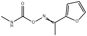 (Z)-[1-(furan-2-yl)ethylidene]amino N-methylcarbamate Struktur