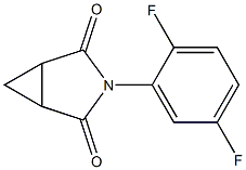 3-(2,5-difluorophenyl)-3-azabicyclo[3.1.0]hexane-2,4-dione Structure
