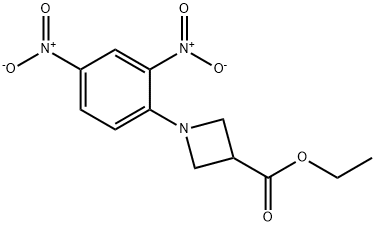 ethyl 1-(2,4-dinitrophenyl)azetidine-3-carboxylate Structure