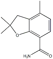 2,2,4-trimethyl-2,3-dihydro-1-benzofuran-7-carboxamide Structure