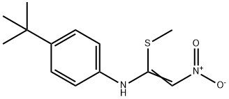 866152-32-1 4-(tert-butyl)-N-[(Z)-1-(methylsulfanyl)-2-nitroethenyl]aniline
