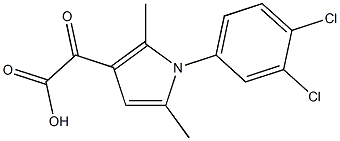 2-[1-(3,4-dichlorophenyl)-2,5-dimethyl-1H-pyrrol-3-yl]-2-oxoacetic acid