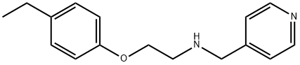 [2-(4-ethylphenoxy)ethyl][(pyridin-4-yl)methyl]amine Structure