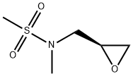 N-甲基-N-(2S)环氧乙烷甲基甲磺酰胺,866777-98-2,结构式